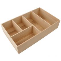 Schubkasten Einsatz Breite 20 cm Buchenholz'-'86891 - Fackelmann