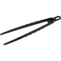 Fackelmann Zange schwarz 29 cm – Hochwertiges 3H-Material – Hitzebeständig bis +270 °C – Spülmaschinengeeignet