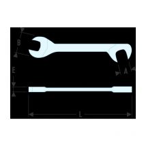 34.10 Maulschluessel ''Mikromechanik'' 10 mm - Facom