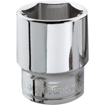Facom Steckschlüssel 3/8 Zoll 6-Kant 8 mm – Hochwertiges Werkzeug für Mechanik und Wartung – Robuste Bauweise – Präzise Verarbeitung