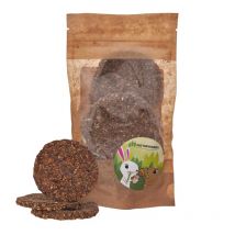 Herbs Biscuits au panais, plantain et graines de lin - friandises pour rongeurs et lapins - 70g - Factory