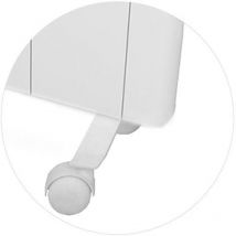 Patas Con Ruedas Emisor Serie "s" - Base Sr