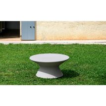 Fade Coffee Table Biancokit Fissaggio A Terra- Kit Sabbia Tavolo Tavolino Basso Per Interno Esterno Originale Plust In Polietilene Di Design Moderno 