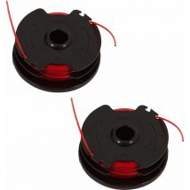Gartenteile - Fadenspule 2er Pack, Ersatzspulen mit jeweils 2 x 3 m Faden, passend für Parkside Rasentrimmer prt 550 A1 - lidl ian 311404