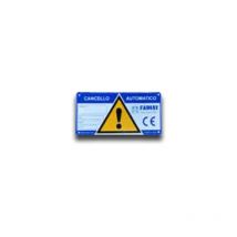 Fadini - plaque signalétique 2127l