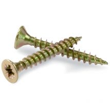 Boîte de : 1000 Vis Pozidrive Brichrome Tête Plate (19-45) 3.5X45 c