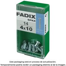 Metrische Schraube cp, 1M, 4 x 10 mm, Karton 14 Stk. Fadix 85761