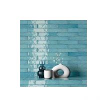 Faïence Effet Zellige saona 5x25cm (0,75m2) Sky - Les Carreaux de Jean