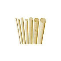 Faggio Legno Palo 1 Metro Scanalata Con Diametro Di 12 Mm (a 100)