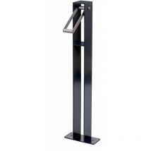 HHG - Fahrradbügel 302, Fahrradständer Anlehnbügel, verzinkter Stahl Outdoor-pulverbeschichtet 96x24x10cm anthrazit