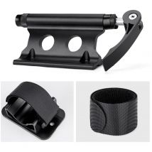 Euritecsa - Fahrradgabelhalterung, Vorderradgabel aus Aluminiumlegierung und Schnellspanner-Fahrradträger für Anhänger- oder LKW-Gepäckträger