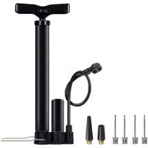 Fahrradpumpe und Ball – Inflator für Fahrrad, Basketball, Fußball, Volleyball
