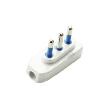 Spina Piatta 2p+t 16 A 250 V Bianca 8108 - Fai