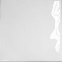 Faïence uni belly blanco brillo 20x20 cm