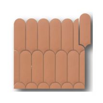 Faience écaille crayon argile mate FORLI CLAY 7,2X19,5 - 0,48m²