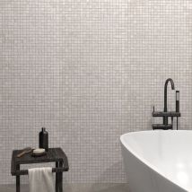 Faïence - piazen - oyster - 30x60 cubic - Naturel