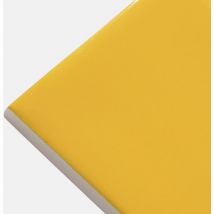 Faïence - urban atelier - amarelo - 10x10 - Brillant - (0,25 m²)