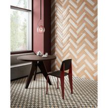 Faïence - frammenti - Terracotta Brick - 7,5x40 - Brillant - (1,32 m²)