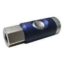 Sicherheitskupplung SSK-7,4-1/4I, g 1/4 Innengewinde drehbar nw 7,4, eloxiert, FA60014 - Fairair