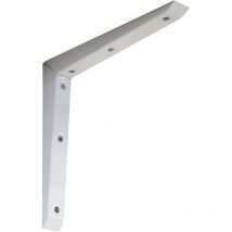 ProSolve Sapphire White mitred Shelf Bracket 200mmx200mm