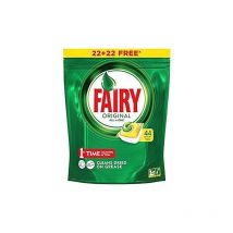 Detersivo pastiglie lavastoviglie brillantante 44 capsule limone azione pulente azione brillante okx - Fairy