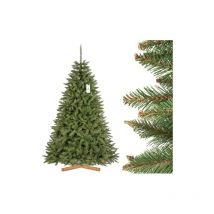 Sapin de Noël Artificiel 220cm épicéa Naturel Arbre de Noël avec support en Bois Tronc Vert Made in eu - Fairytrees