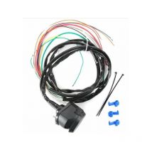 Faisceau d'alimentation 13 broches pour attelage avec câble 1,5m Remorque Porte-vélo Signalisation Sécurité Connecteur Electrique Prise Accouplement