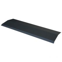 Faîtière 920 mm pour panneau tuile facile en acier galvanisé laqué mat - Coloris - Gris anthracite mat, Longueur - 920 mm
