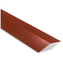 Yousteel – Faîtière Double Plate Universelle 1000 Mm – Acier 0.50 Mm – Revêtement Polyester 25 Μm – Pour Recouvrement Toiture