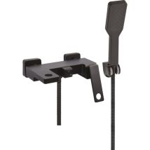 Noir Bad-armatur Schwarz +wannenmischer Mit Handbrause Noir 1