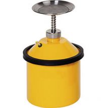 Humedecedor de ahorro chapa de acero amarilla capacidad 2,5