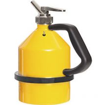 Falcon - Recipiente dosificador de seguridad de acero con grifo de