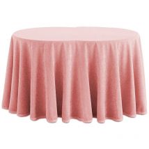 La Novena Nube - Falda Camilla Ovalada Chenilla Rosa - 90x160 cm