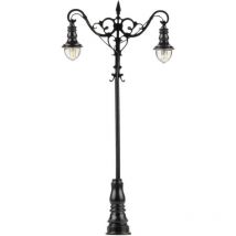 Faller H0 Lampione per parco doppia Modello pronto, già assemblato 180106 3 pz.