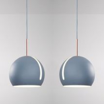 Retro Industrial Pendelleuchte Innen Hängelampe Höhenverstellbare Deckenleuchte Blau 2 Stücke