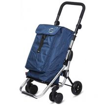 Einkaufswagen Aluminium-Chassis 50 l marineblau Go Up Playmarket