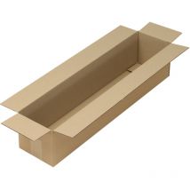 Transpak - Faltkarton 1-wellig Maße 500x500x200mm Qualität 1.30 c braun braun
