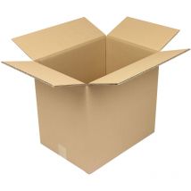 Transpak - Faltkarton 2-wellig Maße 430x310x390mm A3 Qualität 2.3bc Braun Braun