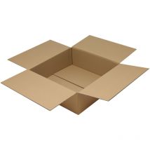 Transpak - Faltkarton 2-wellig Maße 592x592x200mm Qualität 2.30BC braun braun