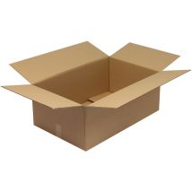 Transpak - Faltkarton 2-wellig Maße 800x500x300mm Qualität 2.30BC braun braun