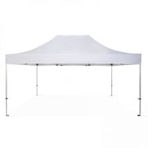 Toldo plegable 3x4,5m 300g/m² 40MM blanco