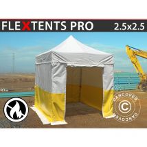 Faltzelt Faltpavillon Wasserdicht FleXtents pro 2,5x2,5m, pvc,
