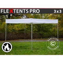 Faltzelt Faltpavillon Wasserdicht FleXtents pro Exhibition 3x3m