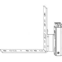 MACO Falzecklagerband DT130 mit ÜV 12/18- 9 mm weiß links (207945)