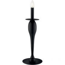 Lampada da tavolo armstrong in metallo nero - Nero