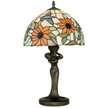 Dafne Tiffany Light Multicolour 30x46cm - Fan Europe