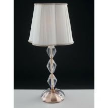 Lampe de table Riflesso Cristal Or 1 ampoule cm