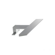 Applique da bagno led wally in metallo cromato 8W 4000K (luce naturale) - Cromo