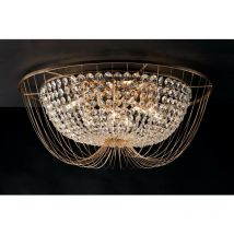 Fan Europe - Plafonnier Design Vienna Or ampoules 24cm