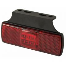 Faro fanale posizione ingombro rosso 4 led 12/30V camion trattore (33923)